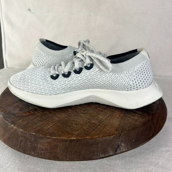 ALLBIRDS Tree Dasher 2 Womens Size W10 Blizzard Black White Knit Running Shoe - Picture 5 of 11